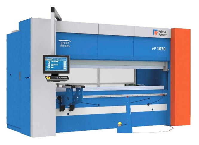 At Elmia Plåt, Prima Power will be exhibiting its efficient and flexible eP 1030 servo-electric press brake.