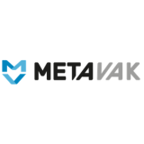 METAVAK logo with blue stylized M symbol