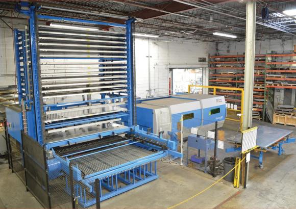 Prima Power Laser and Automation technology for Ventilation - Soler & Palau