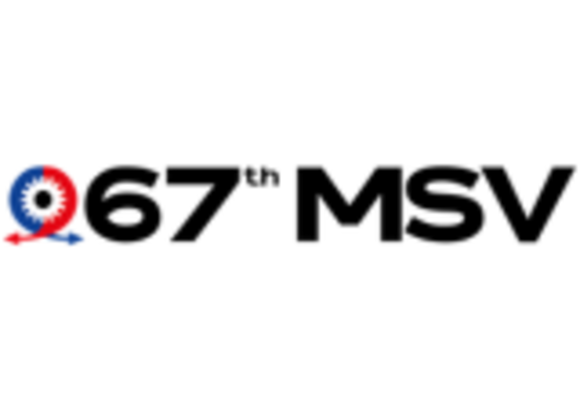 67th MSV logo with a gear and arrow design