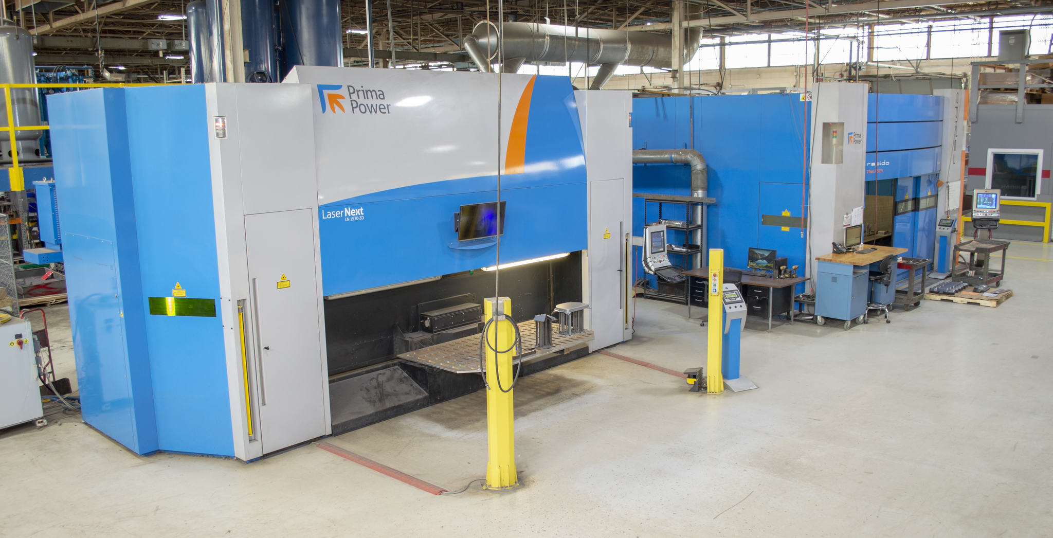 Prima Power Laser Next and Rapido 3D Laser cutting machines
