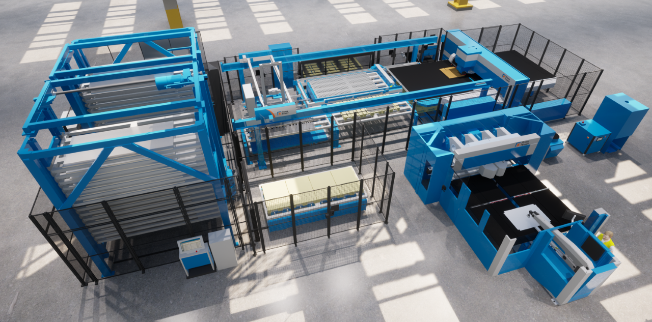 IS-VETin viimeisin Prima Power -investointi on kompakti järjestelmä